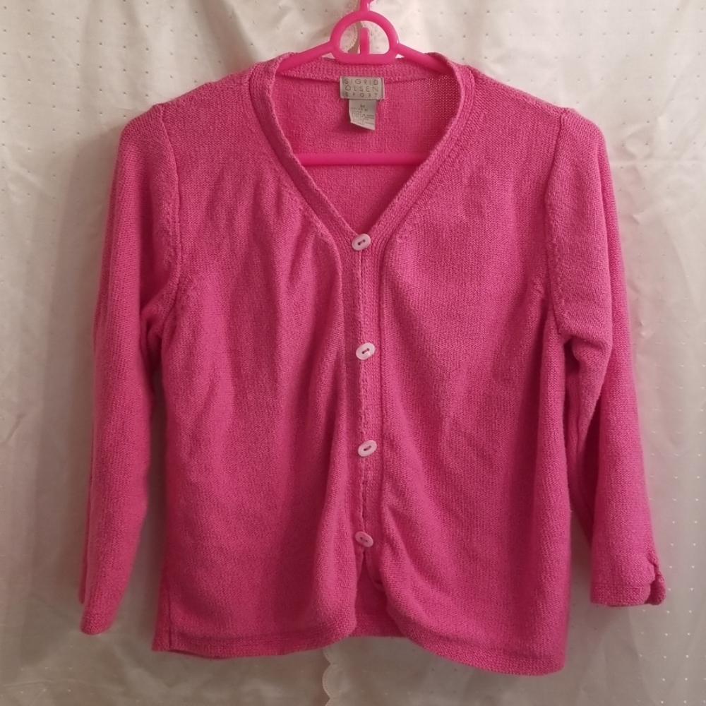 Pink Sweater by Sigrid Olsen Sport